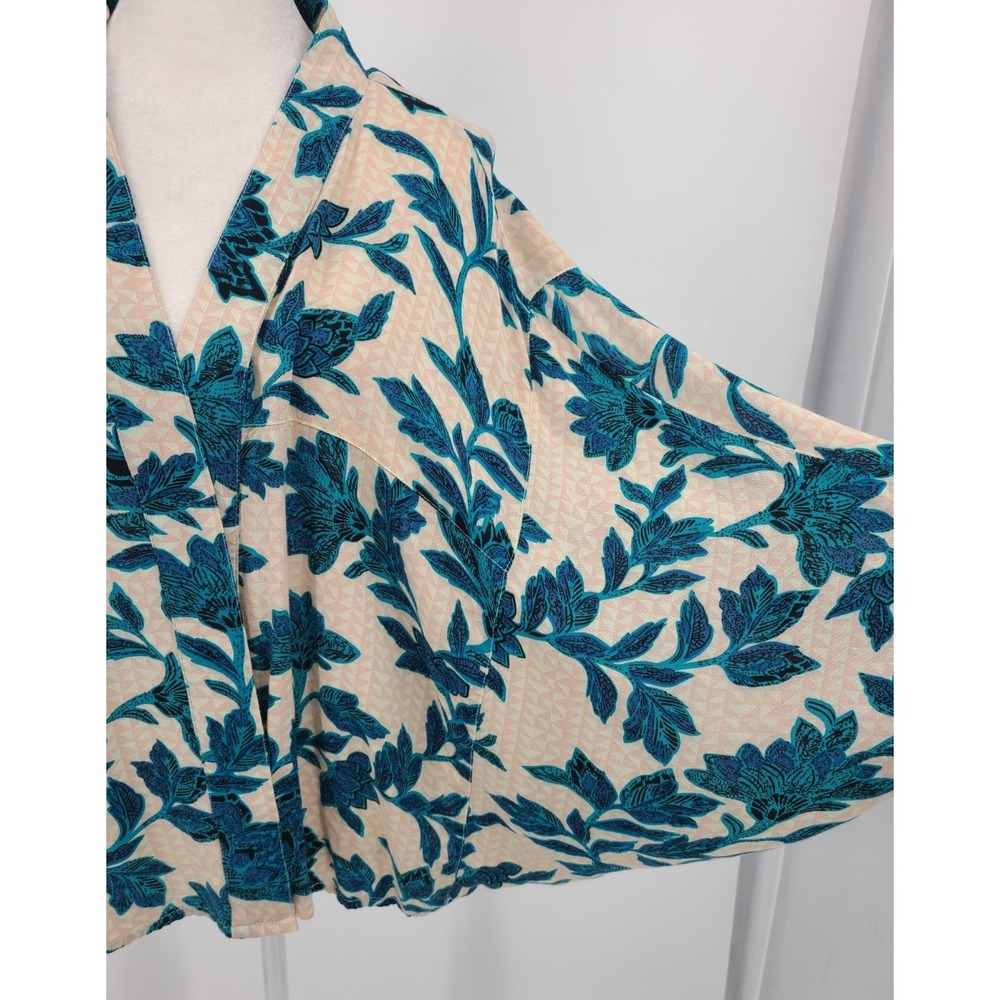 Anthropologie Resort Floral Cardigan One Size Layering Beach Andersen & Lauth